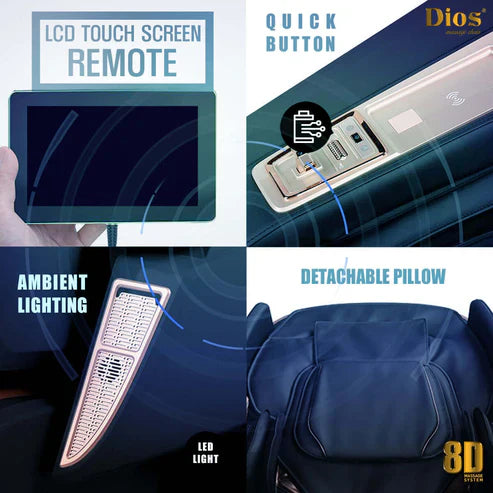 Kahuna DIOS-1288 8D Premium Massage Chair
